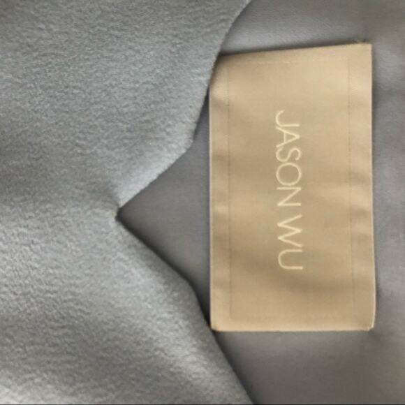 Jason Wu Soft Blue Rayon/Silk Top 4 - Picture 8 of 8